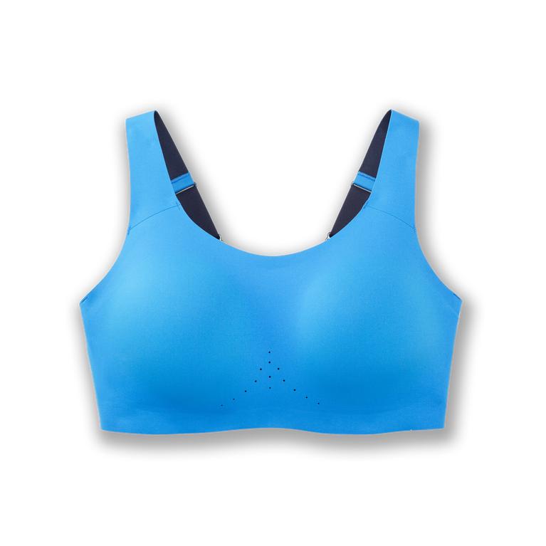 Brooks Dare Scoopback Womens Running Bra - Blue Bolt/Navy - Indonesia (OCIE-07513)